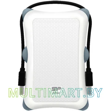 Внешний жесткий диск Silicon-Power Armor A30 2TB White (SP020TBPHDA30S3W)